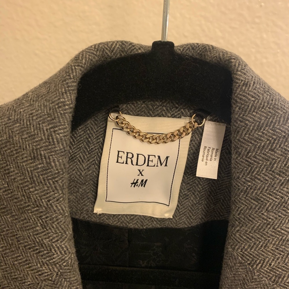 H&M x Erdem wool blend blazer